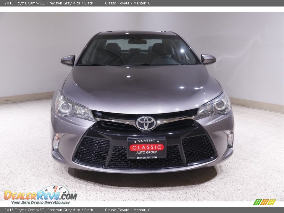 2015 Toyota Camry SE Predawn Gray Mica / Black Photo #2