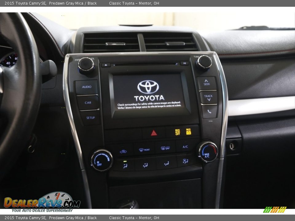 2015 Toyota Camry SE Predawn Gray Mica / Black Photo #9