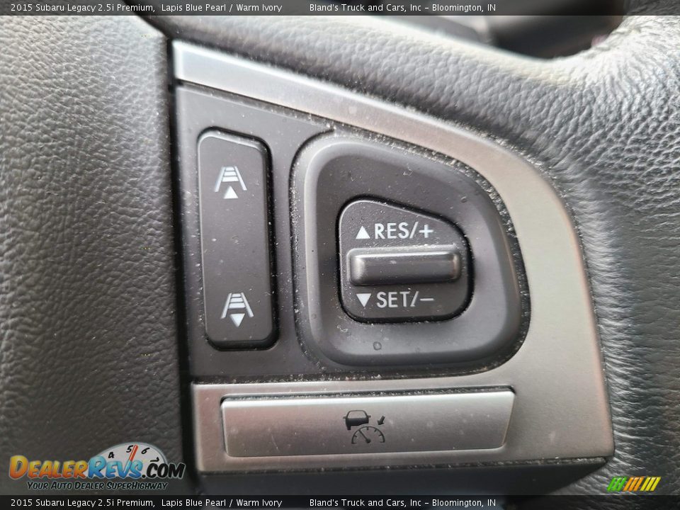2015 Subaru Legacy 2.5i Premium Steering Wheel Photo #12