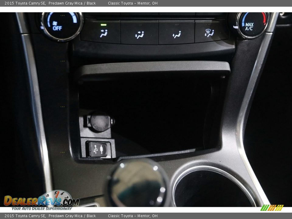 2015 Toyota Camry SE Predawn Gray Mica / Black Photo #14