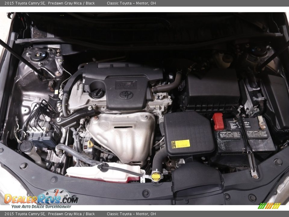 2015 Toyota Camry SE Predawn Gray Mica / Black Photo #19