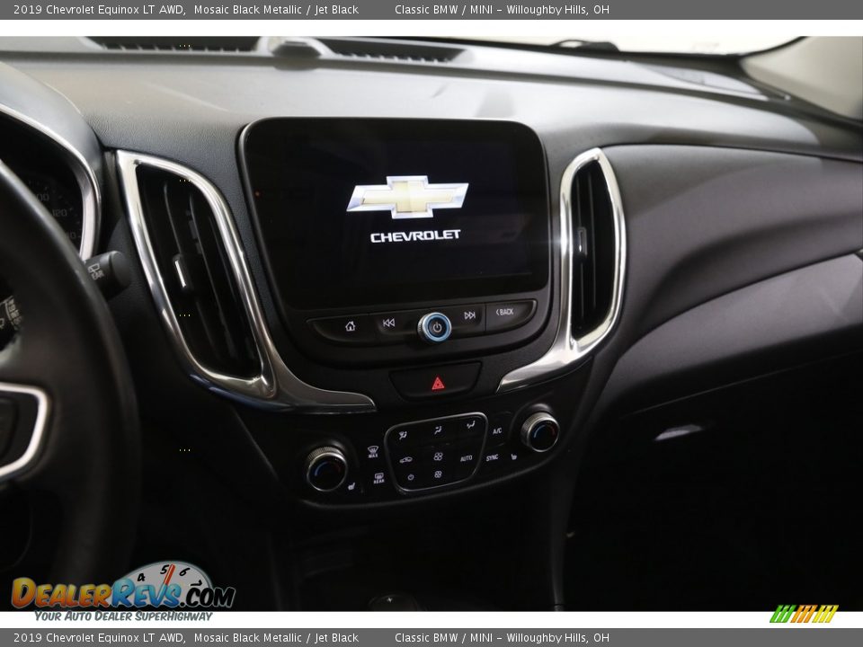 2019 Chevrolet Equinox LT AWD Mosaic Black Metallic / Jet Black Photo #9