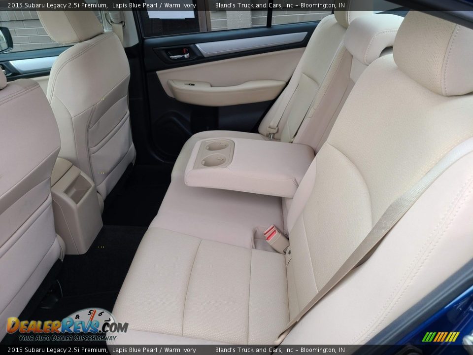 Rear Seat of 2015 Subaru Legacy 2.5i Premium Photo #35