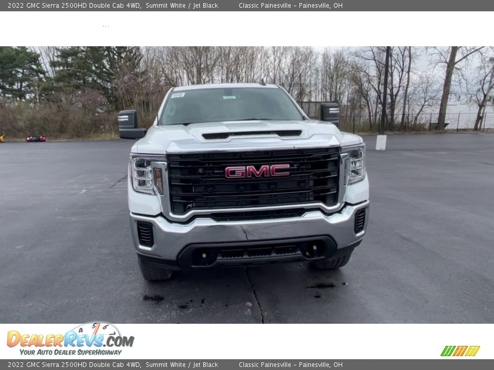 2022 GMC Sierra 2500HD Double Cab 4WD Summit White / Jet Black Photo #3