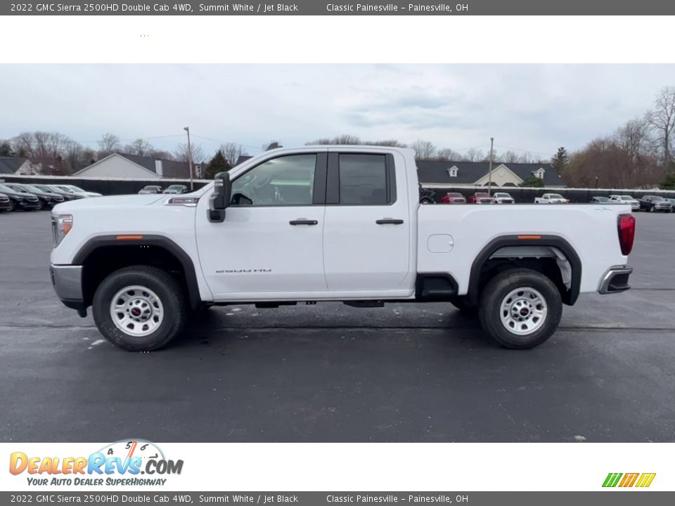 2022 GMC Sierra 2500HD Double Cab 4WD Summit White / Jet Black Photo #5