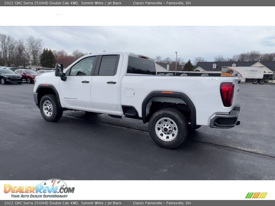 2022 GMC Sierra 2500HD Double Cab 4WD Summit White / Jet Black Photo #6