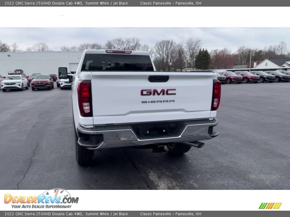 2022 GMC Sierra 2500HD Double Cab 4WD Summit White / Jet Black Photo #7