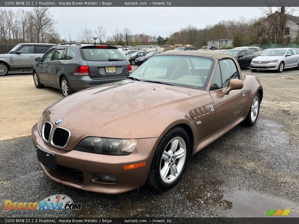 Impala Brown Metallic 2000 BMW Z3 2.3 Roadster Photo #2