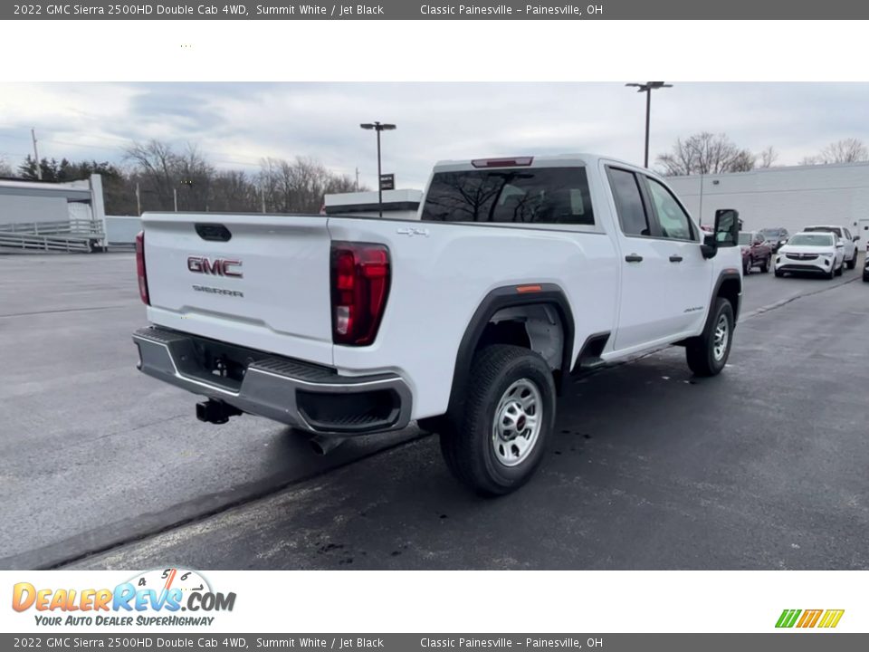 2022 GMC Sierra 2500HD Double Cab 4WD Summit White / Jet Black Photo #8