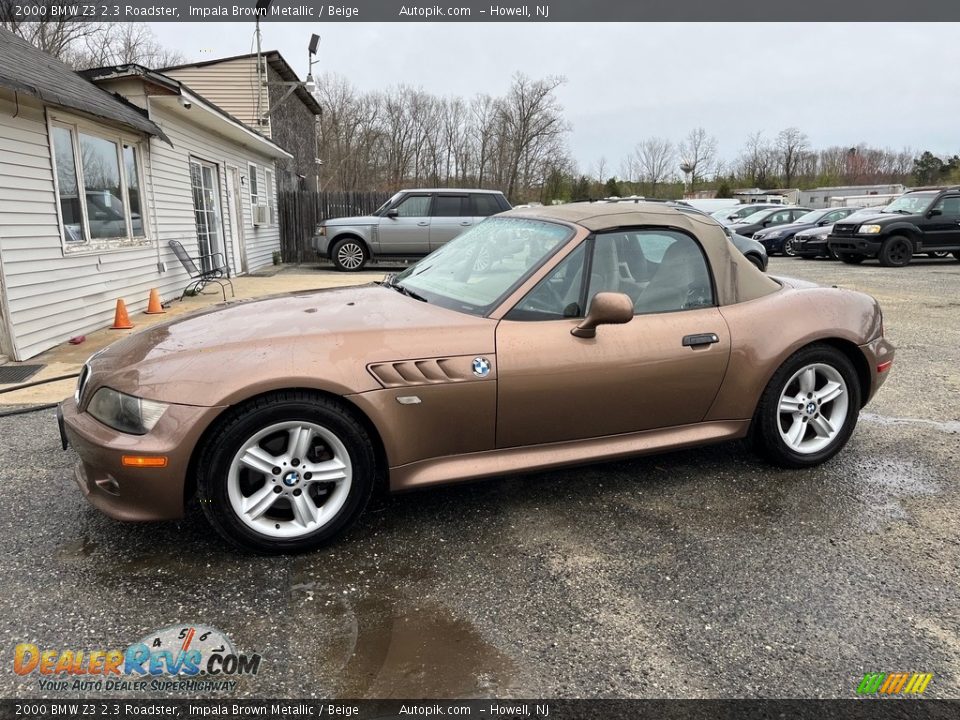 Impala Brown Metallic 2000 BMW Z3 2.3 Roadster Photo #4