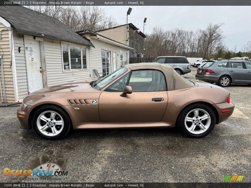 Impala Brown Metallic 2000 BMW Z3 2.3 Roadster Photo #5