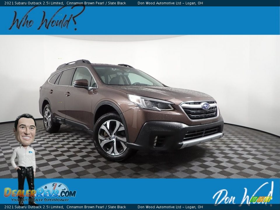 2021 Subaru Outback 2.5i Limited Cinnamon Brown Pearl / Slate Black Photo #1
