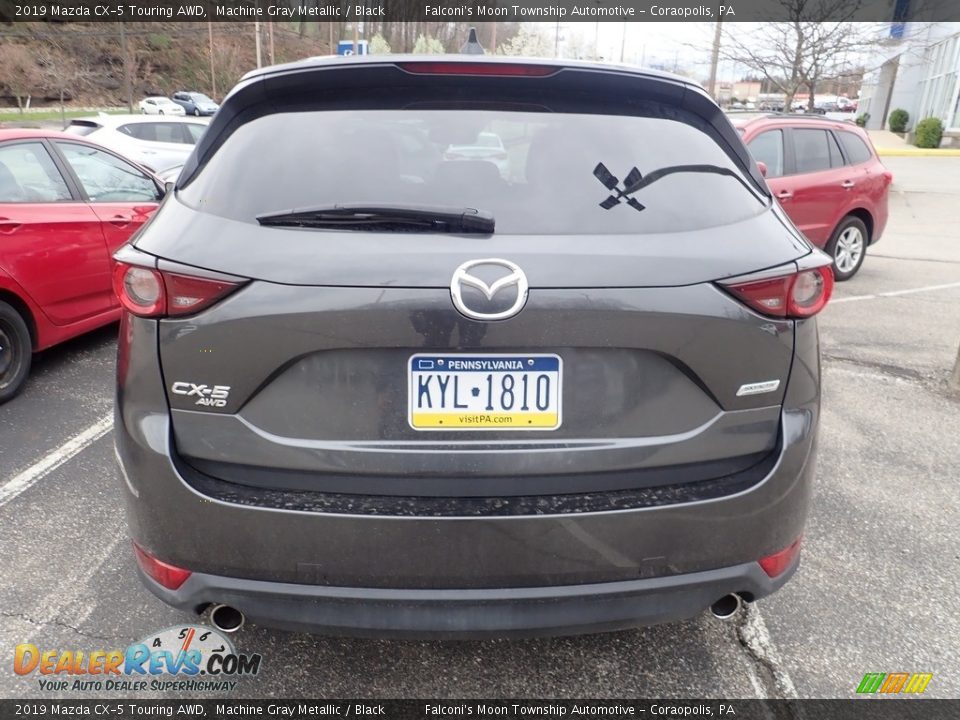 2019 Mazda CX-5 Touring AWD Machine Gray Metallic / Black Photo #3