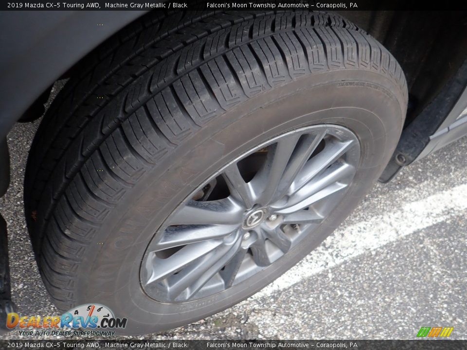 2019 Mazda CX-5 Touring AWD Machine Gray Metallic / Black Photo #5