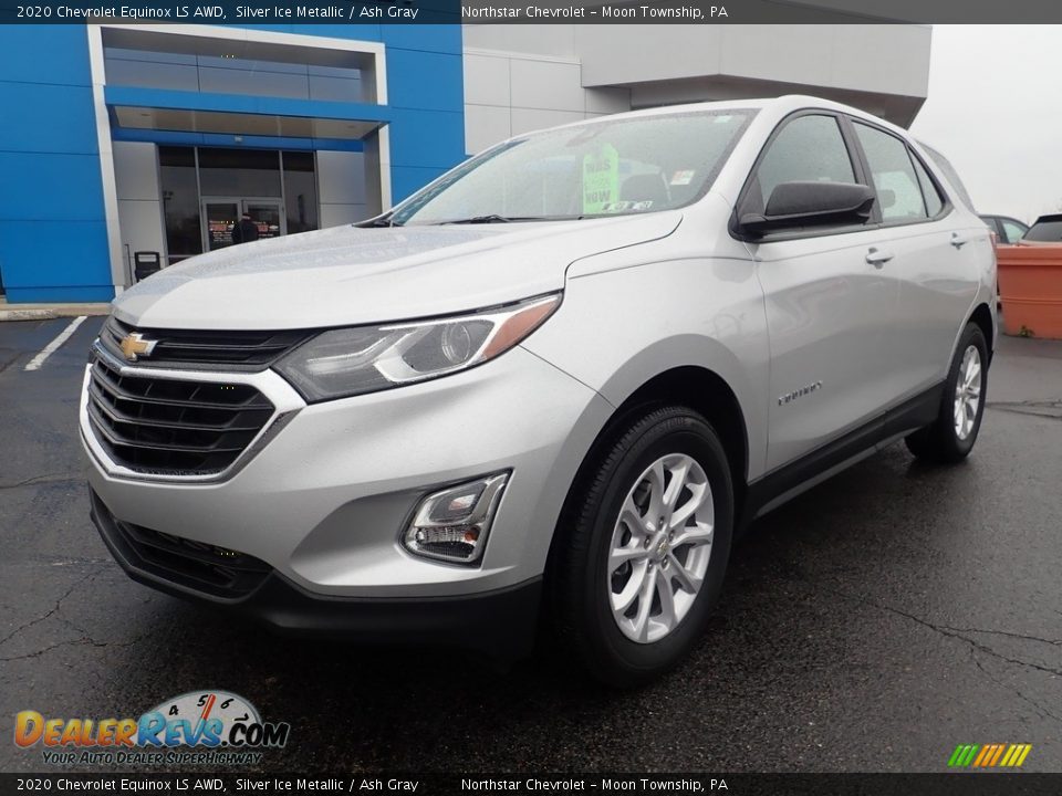 2020 Chevrolet Equinox LS AWD Silver Ice Metallic / Ash Gray Photo #2