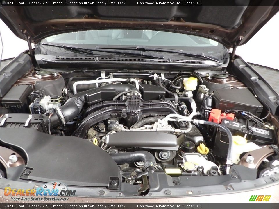 2021 Subaru Outback 2.5i Limited Cinnamon Brown Pearl / Slate Black Photo #7