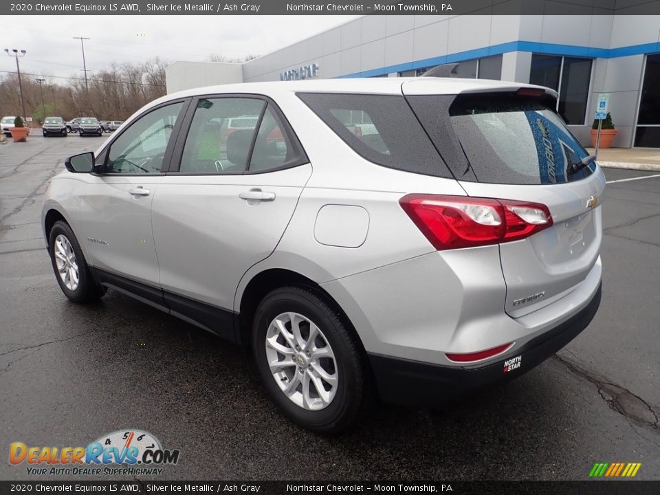 2020 Chevrolet Equinox LS AWD Silver Ice Metallic / Ash Gray Photo #4