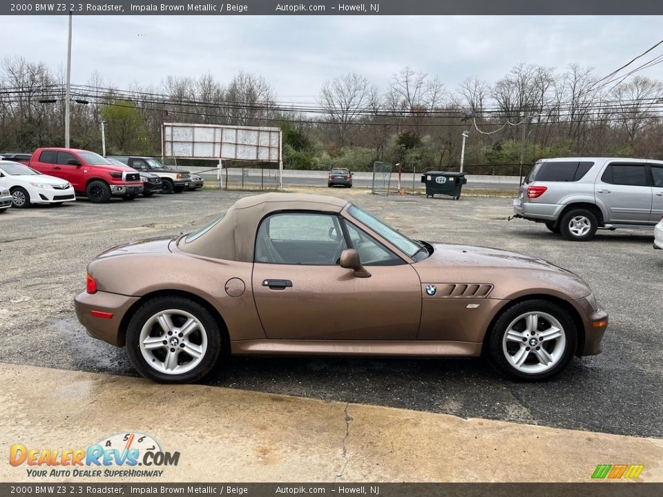 Impala Brown Metallic 2000 BMW Z3 2.3 Roadster Photo #11