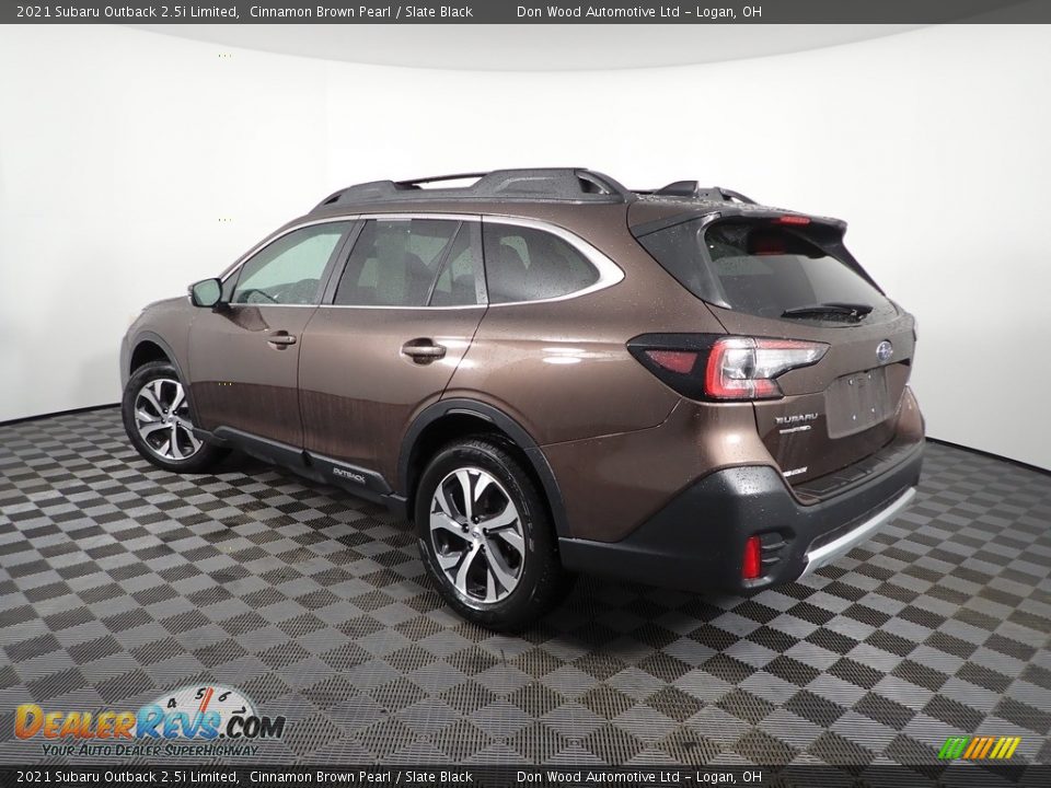 2021 Subaru Outback 2.5i Limited Cinnamon Brown Pearl / Slate Black Photo #10