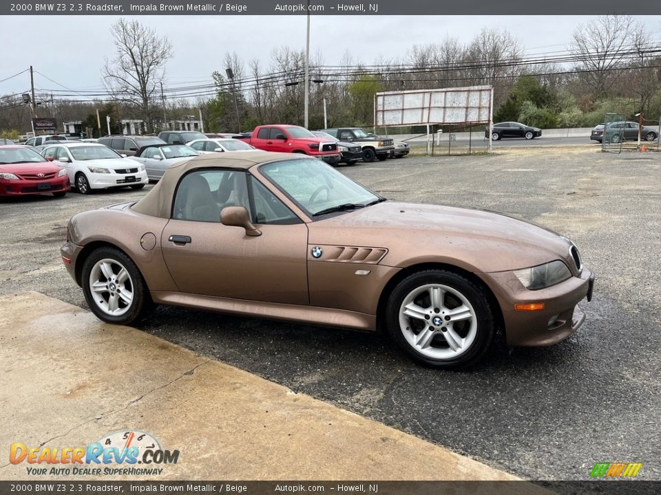 Impala Brown Metallic 2000 BMW Z3 2.3 Roadster Photo #12