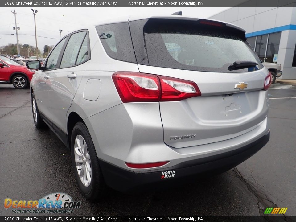 2020 Chevrolet Equinox LS AWD Silver Ice Metallic / Ash Gray Photo #5