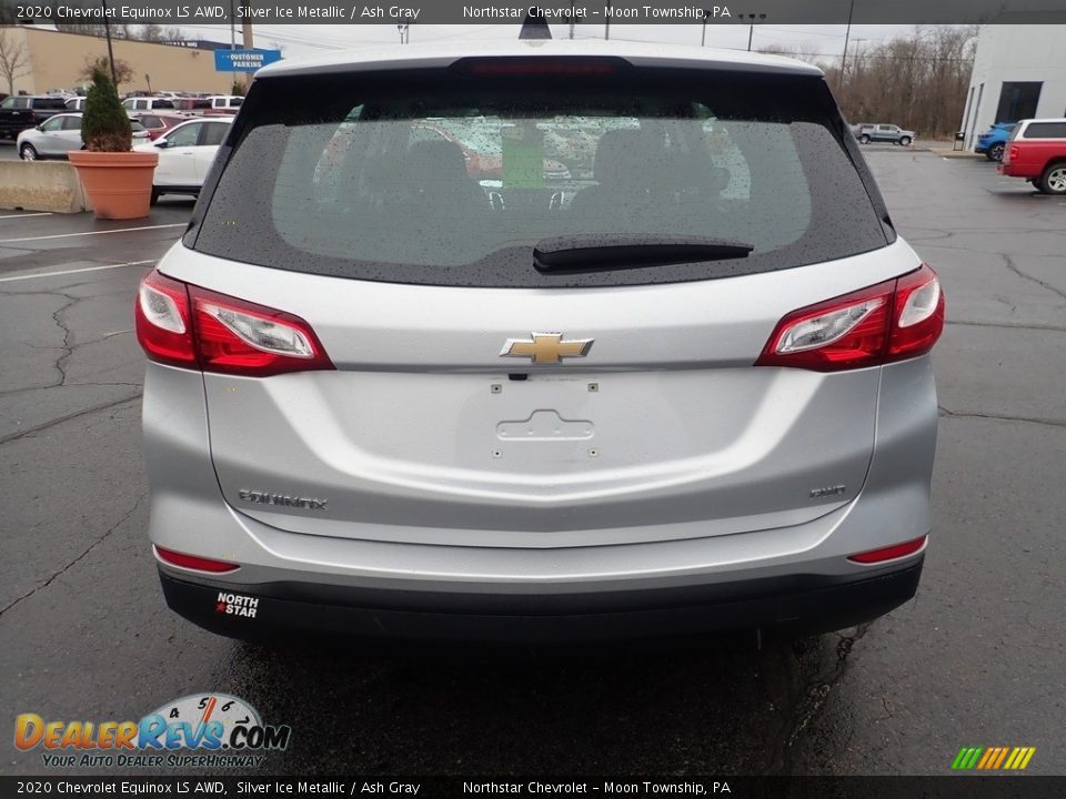 2020 Chevrolet Equinox LS AWD Silver Ice Metallic / Ash Gray Photo #6