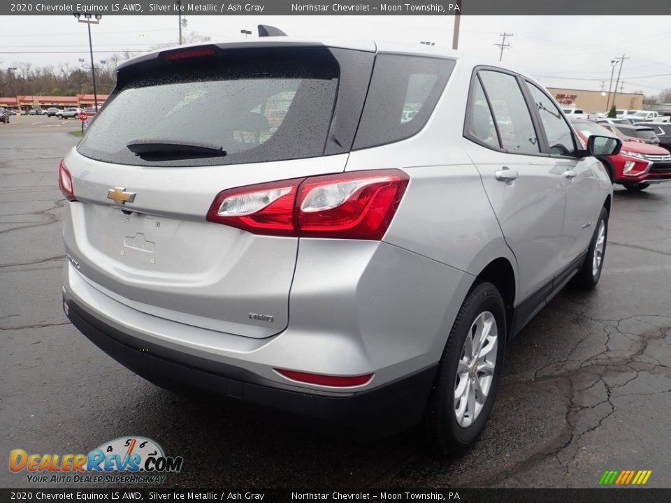 2020 Chevrolet Equinox LS AWD Silver Ice Metallic / Ash Gray Photo #8