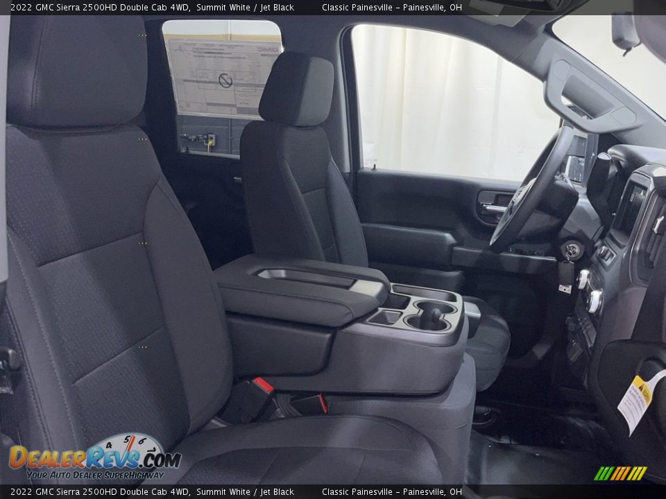 2022 GMC Sierra 2500HD Double Cab 4WD Summit White / Jet Black Photo #24