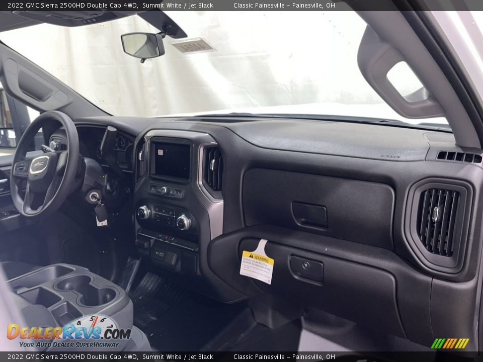 2022 GMC Sierra 2500HD Double Cab 4WD Summit White / Jet Black Photo #25