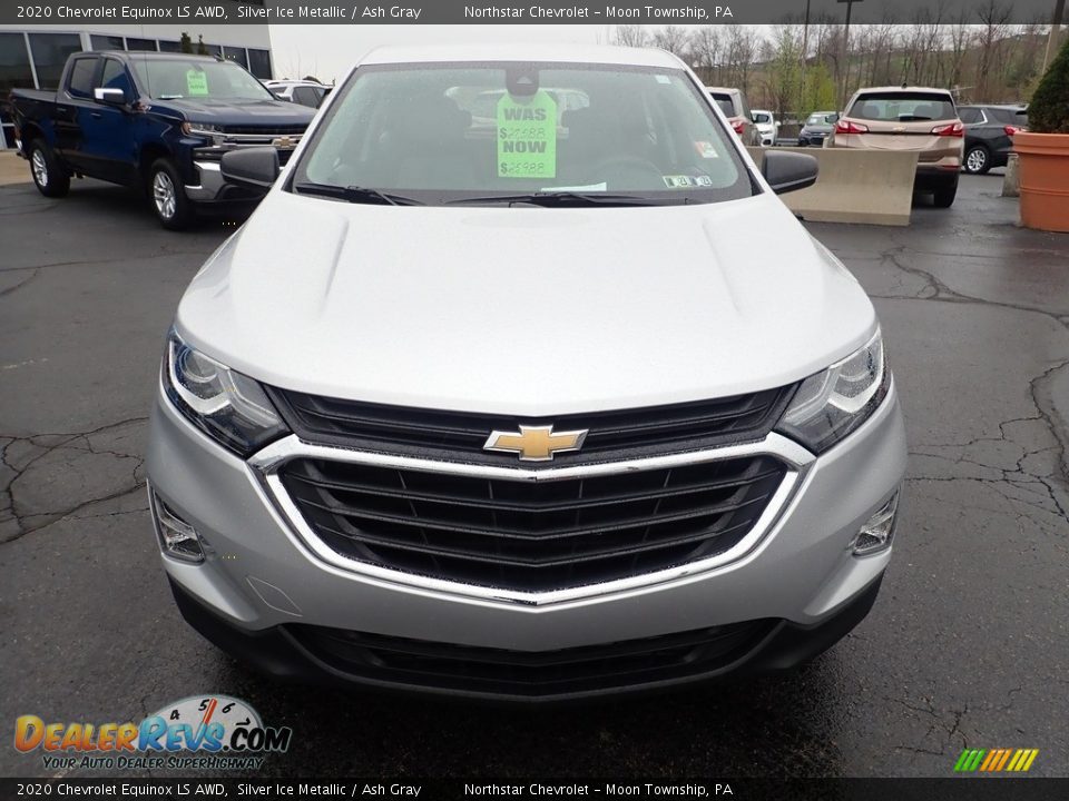 2020 Chevrolet Equinox LS AWD Silver Ice Metallic / Ash Gray Photo #13