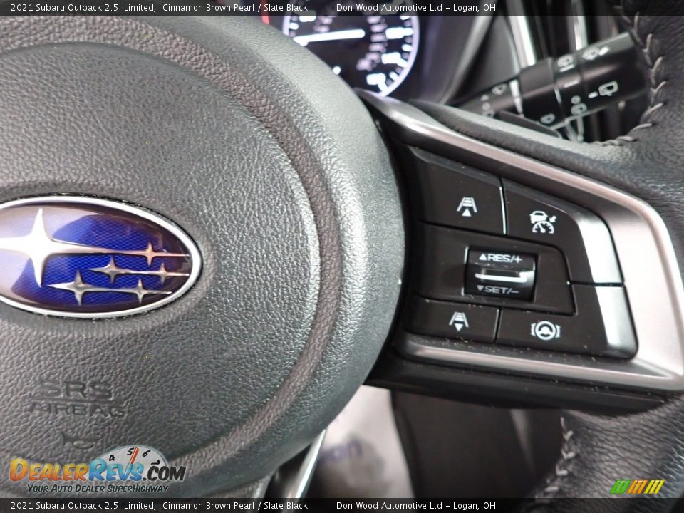 2021 Subaru Outback 2.5i Limited Cinnamon Brown Pearl / Slate Black Photo #21