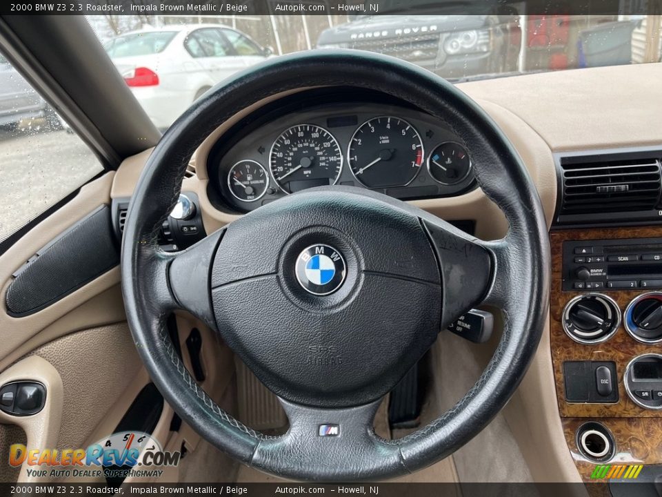2000 BMW Z3 2.3 Roadster Steering Wheel Photo #21