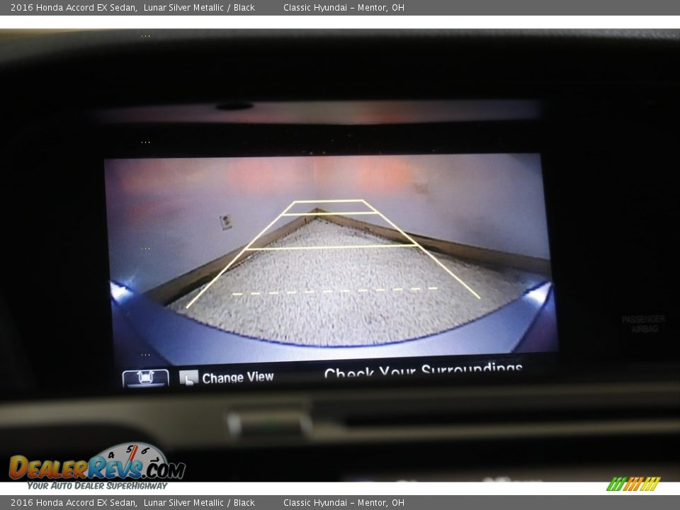 2016 Honda Accord EX Sedan Lunar Silver Metallic / Black Photo #13
