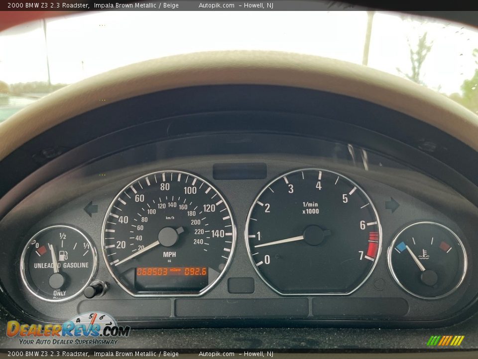 2000 BMW Z3 2.3 Roadster Gauges Photo #23