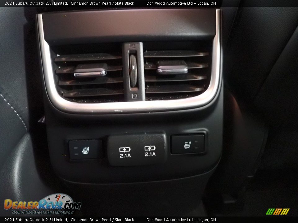 2021 Subaru Outback 2.5i Limited Cinnamon Brown Pearl / Slate Black Photo #27