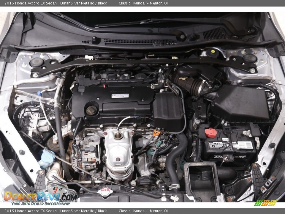 2016 Honda Accord EX Sedan Lunar Silver Metallic / Black Photo #21