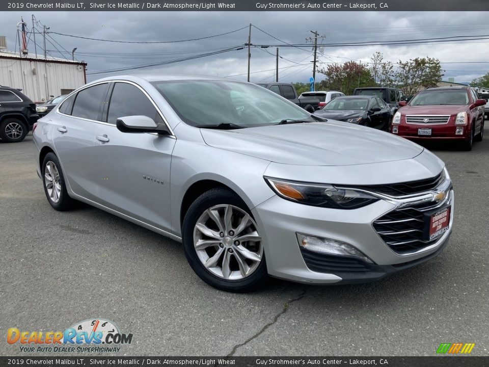 2019 Chevrolet Malibu LT Silver Ice Metallic / Dark Atmosphere/Light Wheat Photo #1