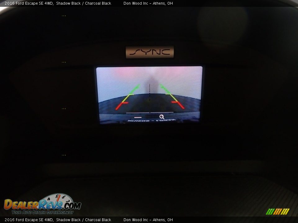 2016 Ford Escape SE 4WD Shadow Black / Charcoal Black Photo #3