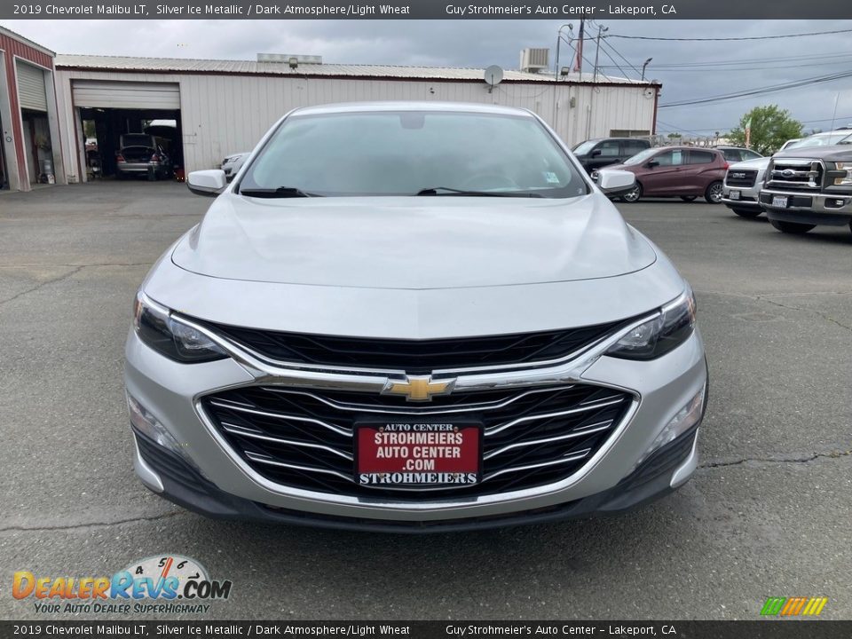 2019 Chevrolet Malibu LT Silver Ice Metallic / Dark Atmosphere/Light Wheat Photo #2