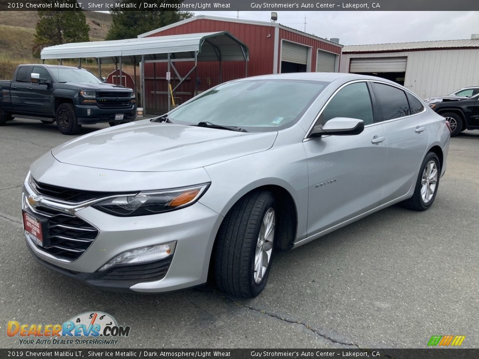 2019 Chevrolet Malibu LT Silver Ice Metallic / Dark Atmosphere/Light Wheat Photo #3