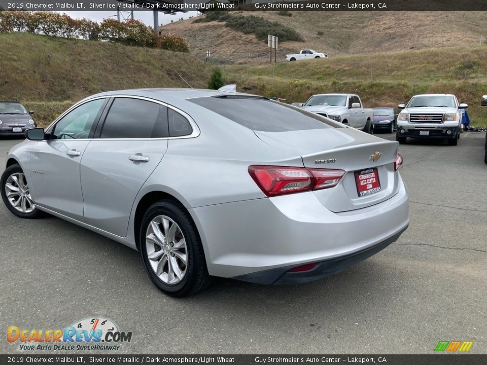 2019 Chevrolet Malibu LT Silver Ice Metallic / Dark Atmosphere/Light Wheat Photo #5