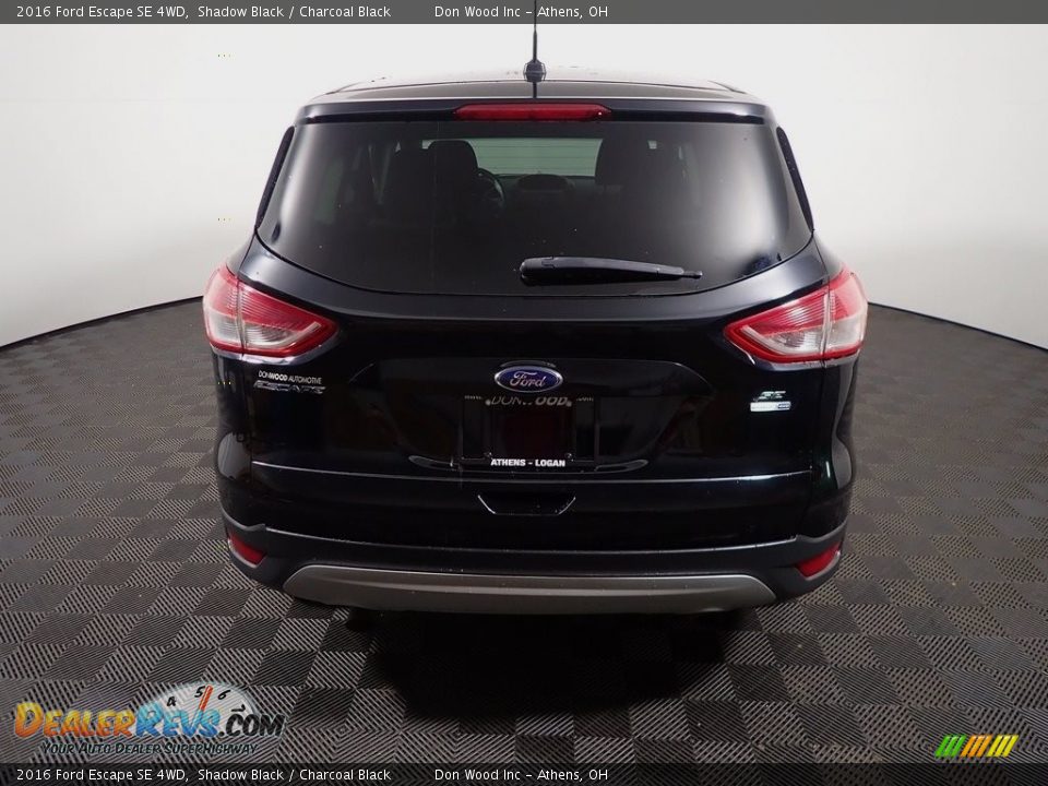 2016 Ford Escape SE 4WD Shadow Black / Charcoal Black Photo #14