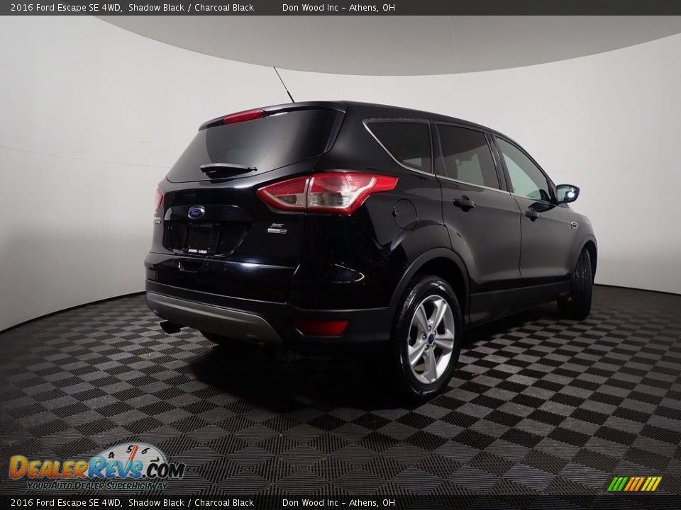 2016 Ford Escape SE 4WD Shadow Black / Charcoal Black Photo #17