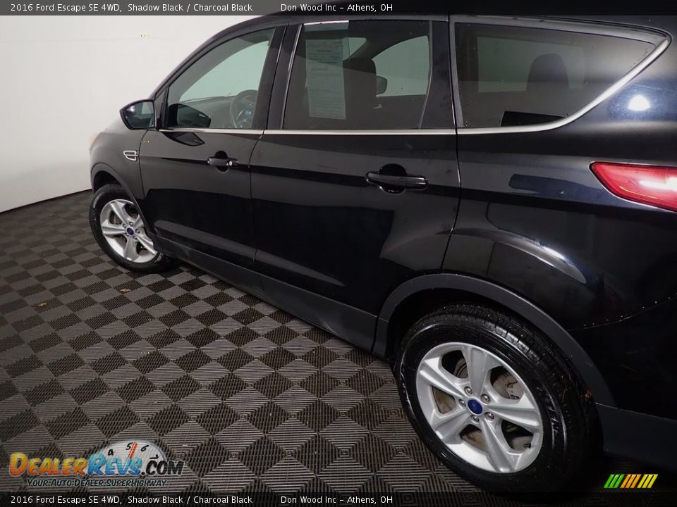 2016 Ford Escape SE 4WD Shadow Black / Charcoal Black Photo #19
