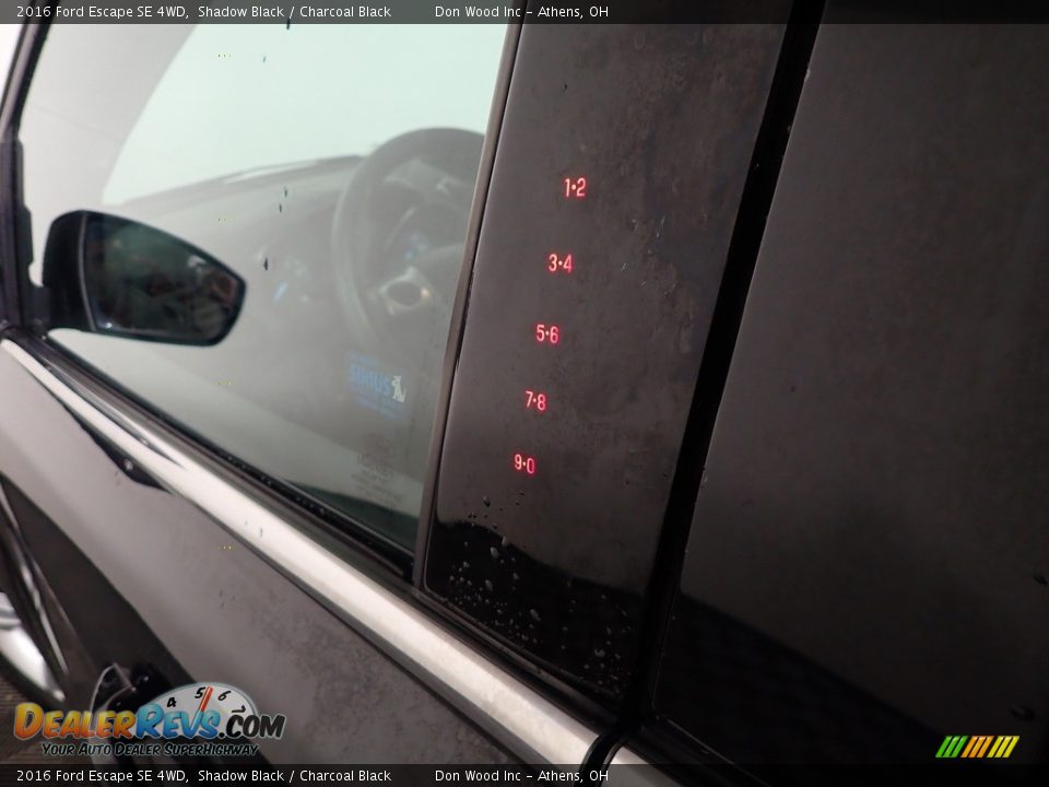 2016 Ford Escape SE 4WD Shadow Black / Charcoal Black Photo #21