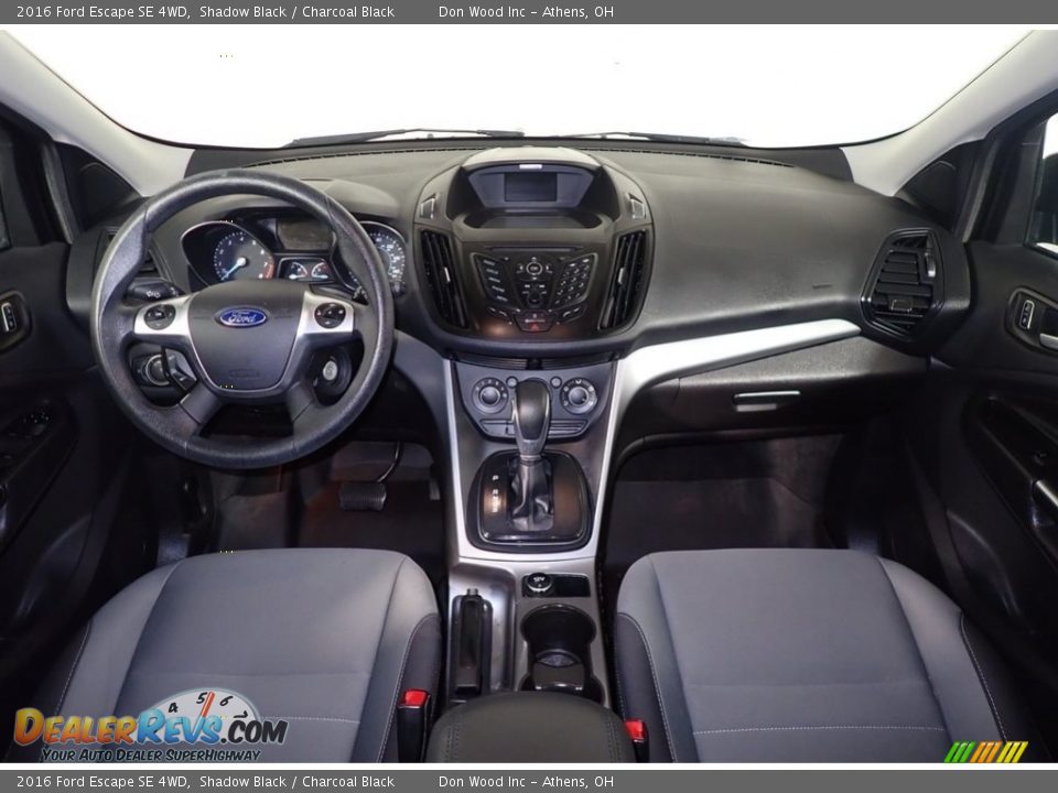 2016 Ford Escape SE 4WD Shadow Black / Charcoal Black Photo #26