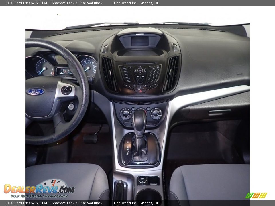 2016 Ford Escape SE 4WD Shadow Black / Charcoal Black Photo #27