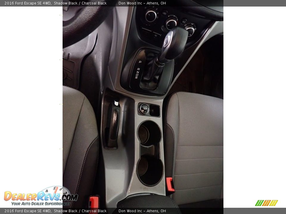 2016 Ford Escape SE 4WD Shadow Black / Charcoal Black Photo #34