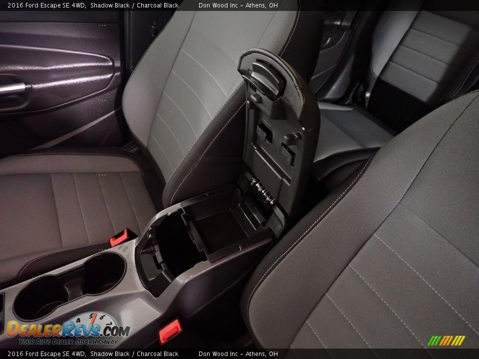 2016 Ford Escape SE 4WD Shadow Black / Charcoal Black Photo #35