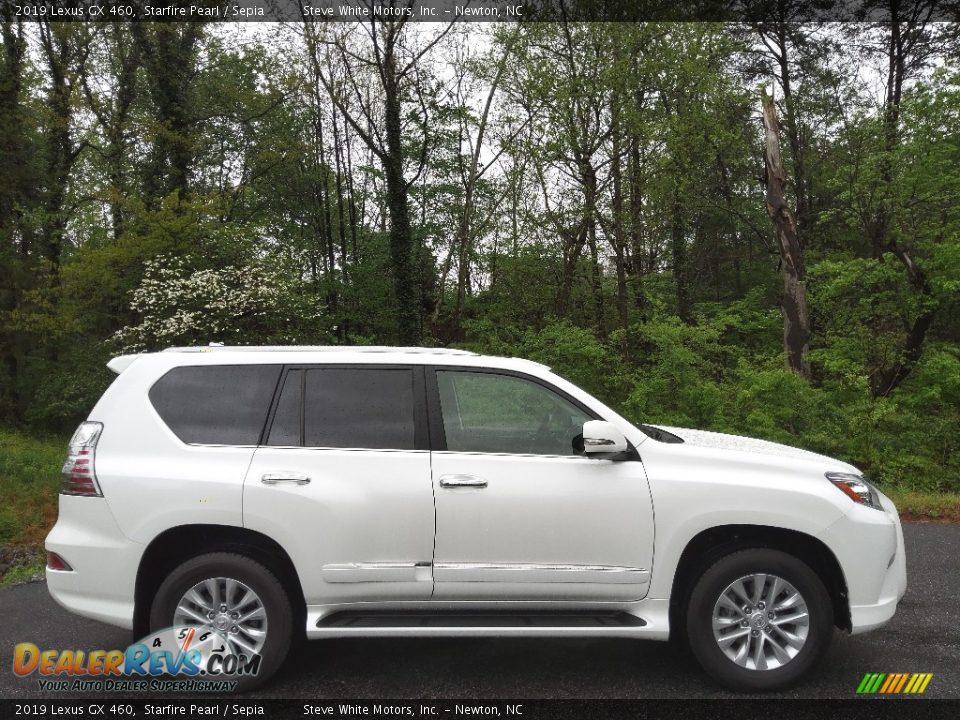 2019 Lexus GX 460 Starfire Pearl / Sepia Photo #7